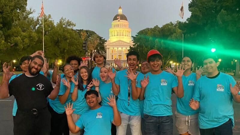 Group photo of volunteers